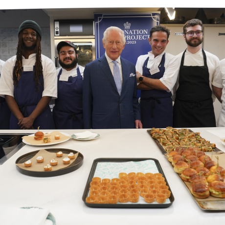 The King marks 2 years of the Coronation Food Project