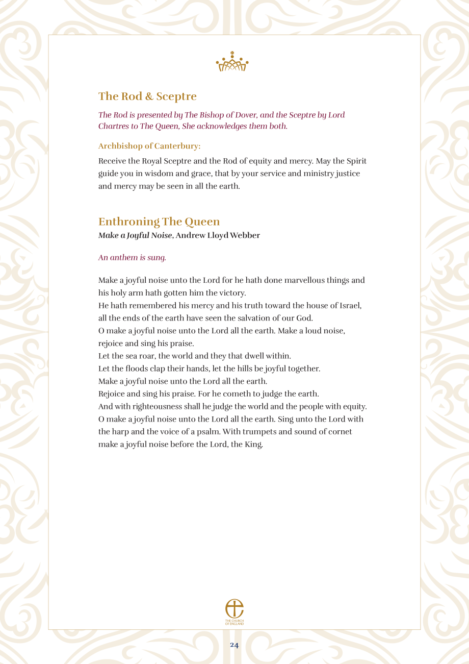 The Coronation Liturgy