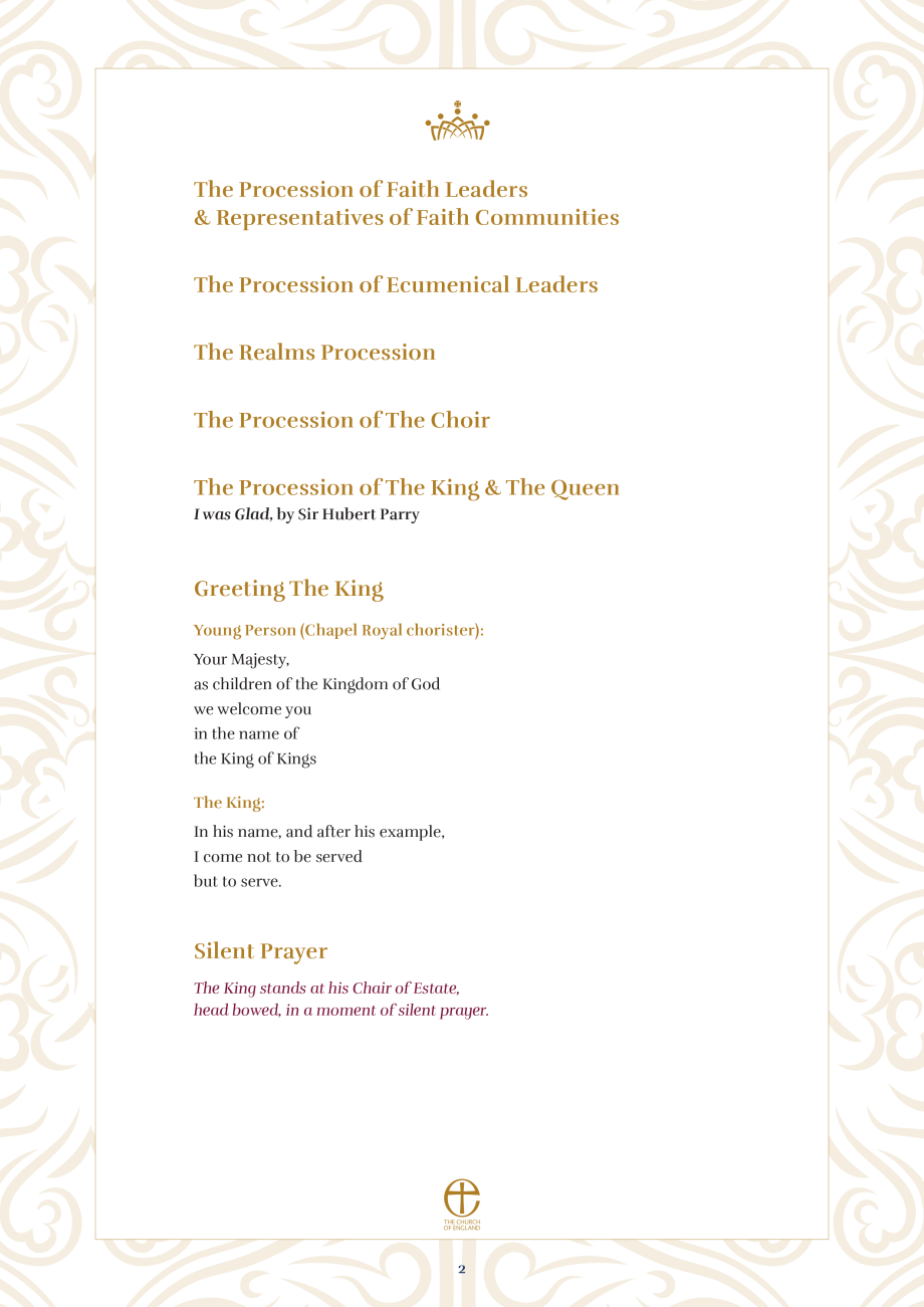 The Coronation Liturgy