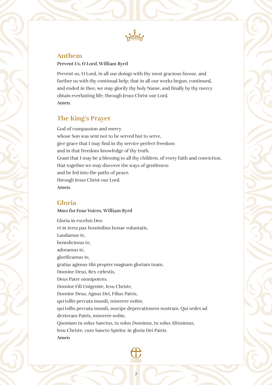 The Coronation Liturgy