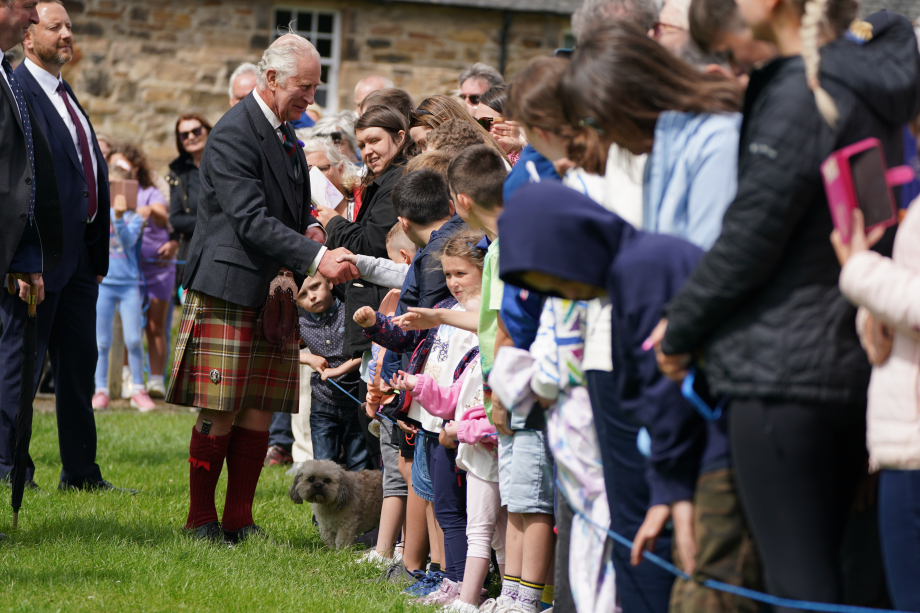 The King in Scotland