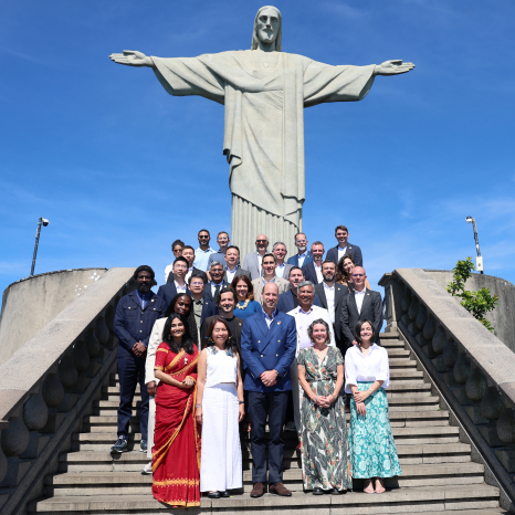 The Prince of Wales in Brazil