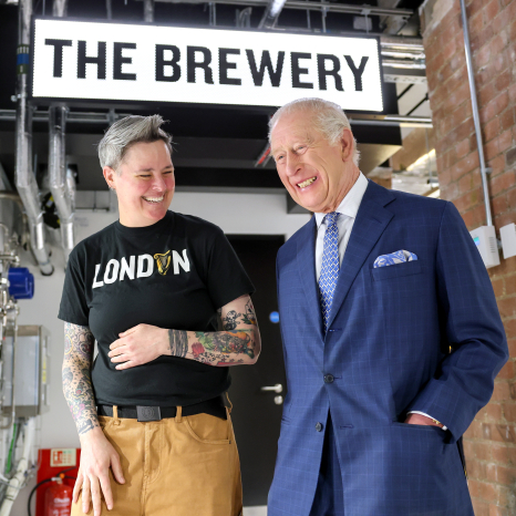 The King at Guinness Open Gate Brewery