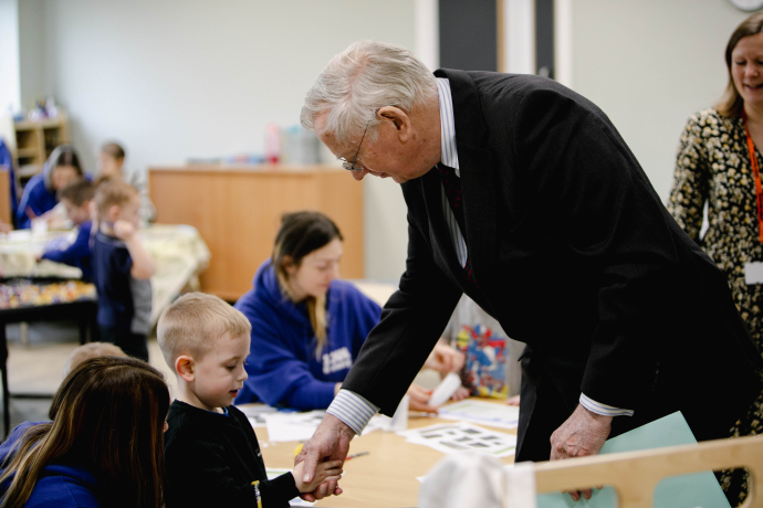 The Duke of Gloucester at SOUL Church, Norfolk